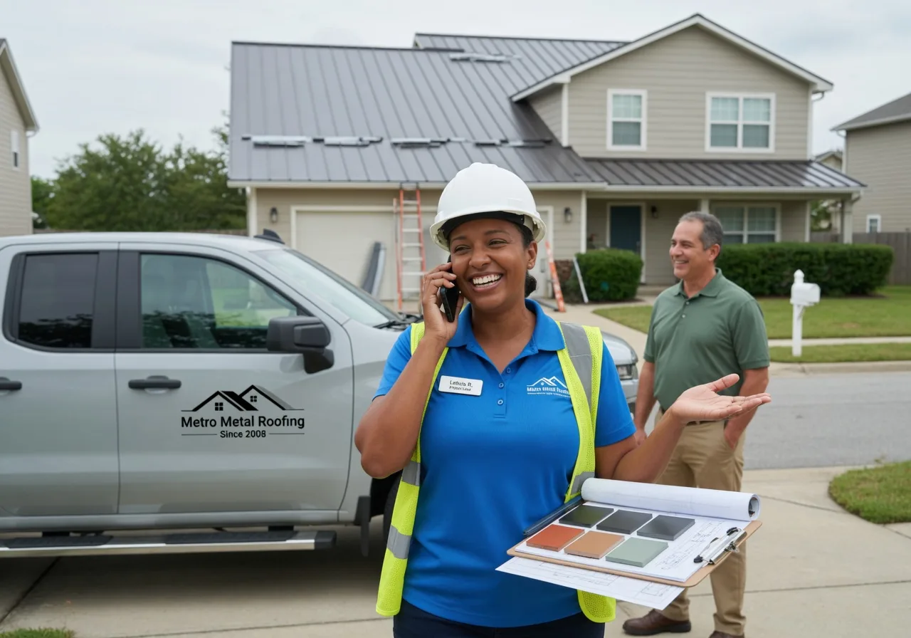 Storm Damage Metal Roof Repair in Shawsville, VA